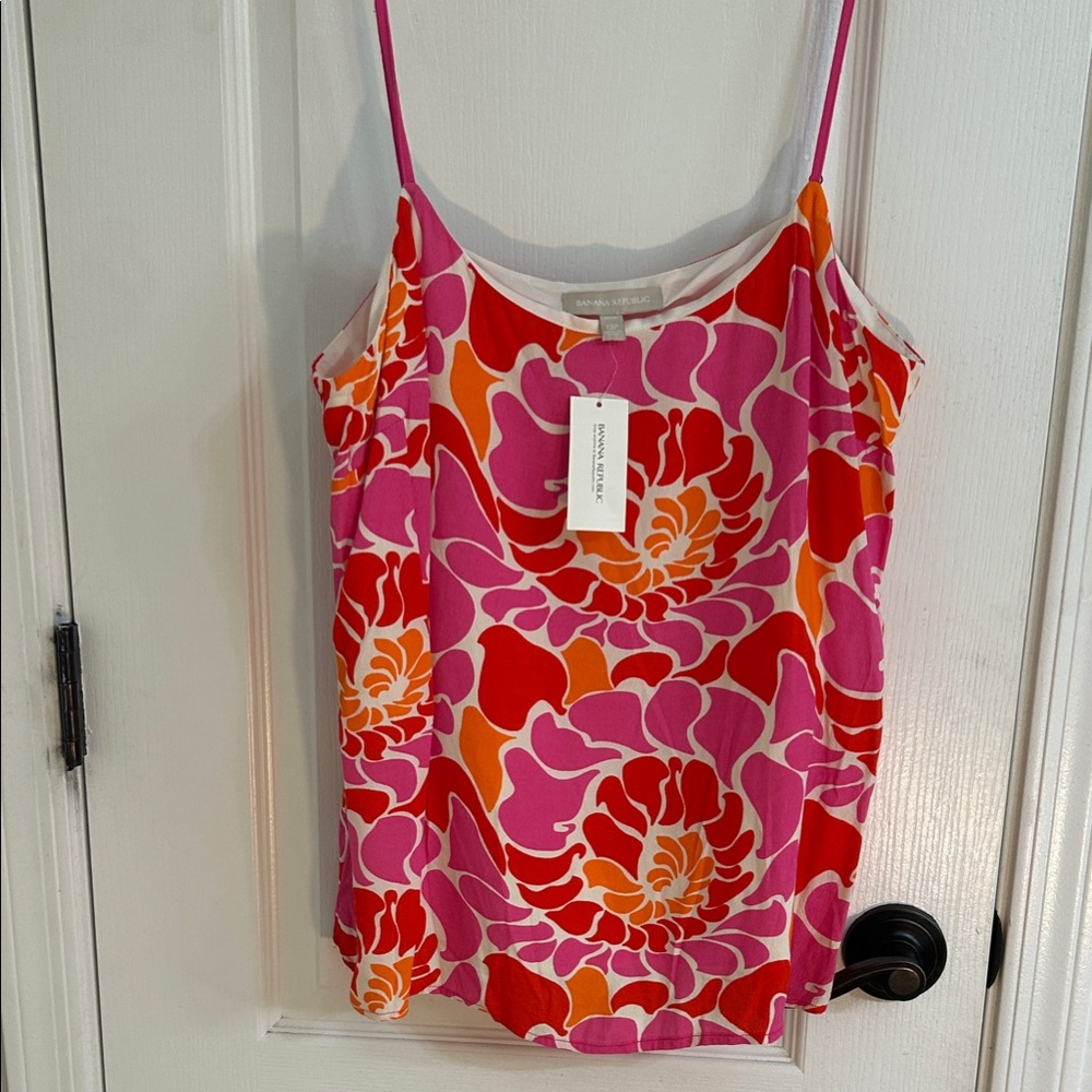 Banana Republic Vibrant Floral Camisole